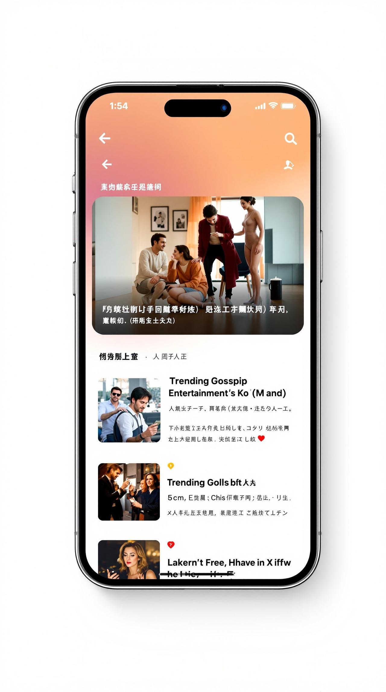 黑料曝光APP界面预览